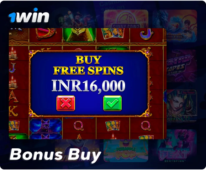 Bonus games in slots on 1Win website 