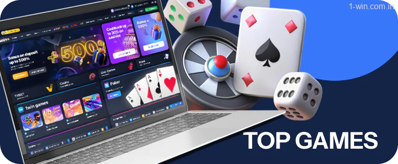 1win Casino is a place of more than 12,000 games