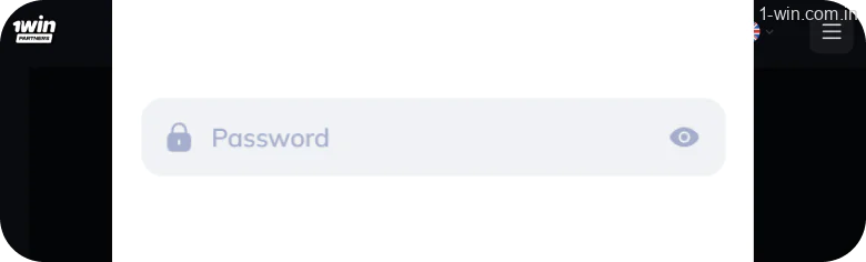 Create a secure password for 1win