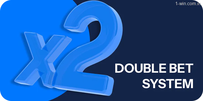 The double bet approach allows simultaneous placement of two independent bets 1win Aviator