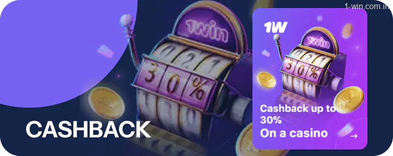 The cashback program at 1win operates on a weekly cycle